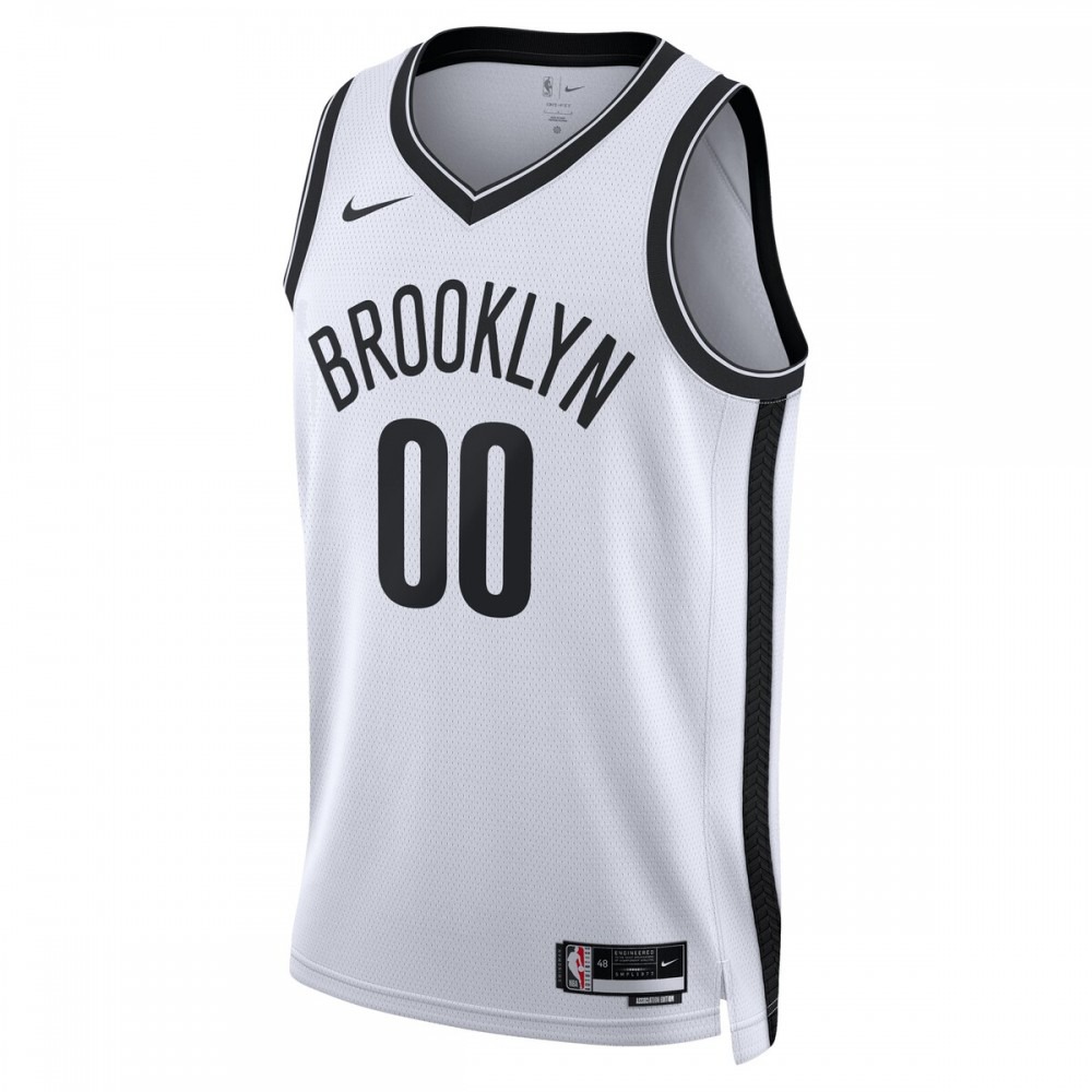 Brooklyn Nets Unisex 2022/23 Swingman Custom Jersey White - Association Edition-Pro Kit Vault | Brand New 26/27 Sports Jerseys